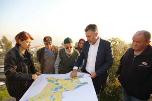 İl&ccedil;e genelinde planlama &ccedil;alışmalarını s&uuml;rd&uuml;ren Bayraklı Belediyesi; 60 hektarlık alanda