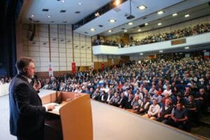 Bayraklı Belediye Başkanı Serdar Sandal, Cengizhan- Alpaslan ve Fuat Edip