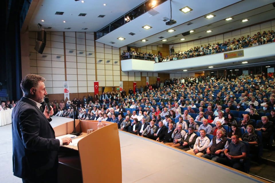 Bayraklı Belediye Başkanı Serdar Sandal, Cengizhan- Alpaslan ve Fuat Edip