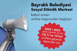 Bayraklı Belediyesi Sosyal Etkinlik Merkezi&rsquo;nde &uuml;cretsiz lise ve &uuml;niversite sınavlarına&nbsp;hazırlık
