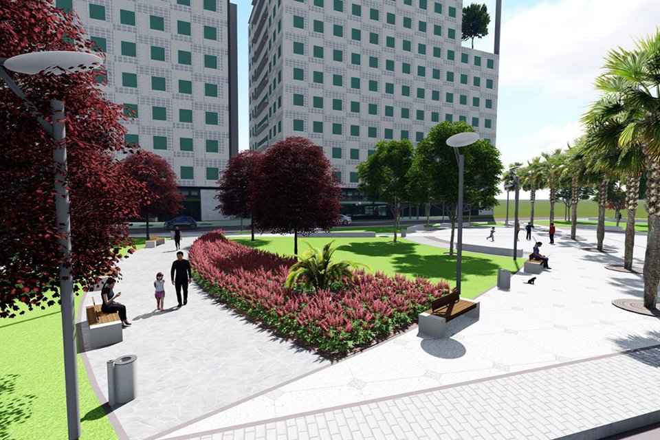 Bayraklı Belediyesi il&ccedil;eye yeşil alanları geniş, modern g&ouml;r&uuml;n&uuml;ml&uuml; parklar kazandırmaya