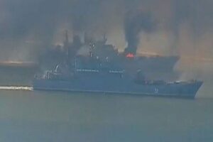 Ukrayna Genelkurmay Başkanlığı'nın Telegram hesabından yapılan a&ccedil;ıklamada, "Karadeniz'de bu sabah