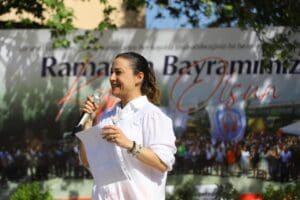 &nbsp; Efes Sel&ccedil;uk Belediye Başkanı Filiz Ceritoğlu Sengel yaklaşan Ramazan