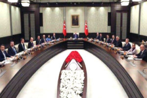 Kabine toplantısı AKP Genel Başkanı ve Cumhurbaşkanı&nbsp;Recep Tayyip Erdoğan&nbsp;başkanlığında toplandı.