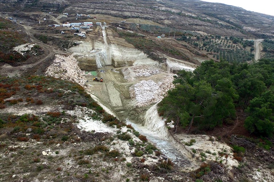 Manisa’nın şehzadeler ilçesinde 1070 dekar verimli tarım arazisine can suyu