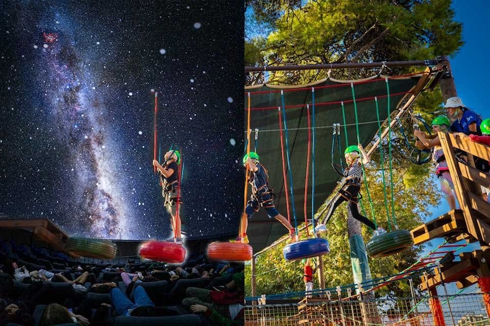 Karşıyaka Belediyesi tarafından kente kazandırılan Macera Parkı ve Planetaryum vatandaşlar