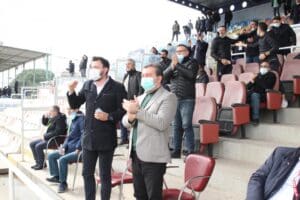 Kendi sahasında Siirt İl &Ouml;zel İdare Spor ile karşılayan Bergama