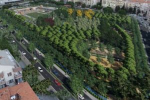 &Ccedil;evre ve Şehircilik Bakanlığı tarafından&nbsp;Bergama&rsquo;da yapılacak olan Millet Bah&ccedil;esi'nin 7