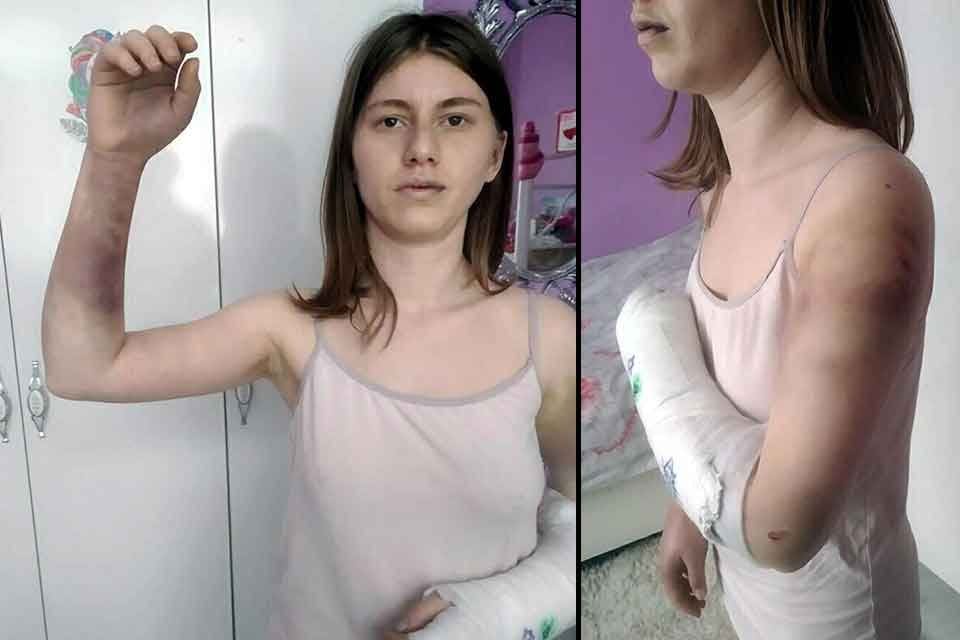 İzmir'in Karşıyaka il&ccedil;esinde, kız arkadaşı Zeynep &Ccedil;etinkaya'yı (26) beyzbol sopasıyla