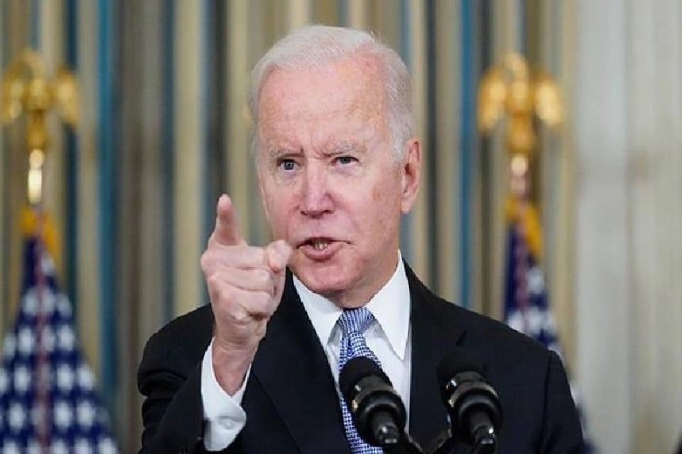 ABD Başkanı Biden, ge&ccedil;en hafta ABD F-16 jetlerinin d&uuml;ş&uuml;rd&uuml;ğ&uuml; &uuml;&ccedil;