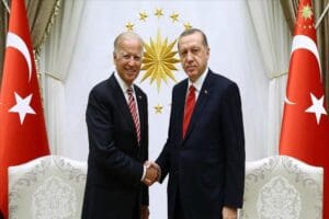 ​Beyaz Saray'dan yapılan a&ccedil;ıklamada ABD Başkanı Joe Biden'ın Madrid'de Cumhurbaşkanı