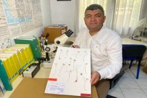 Ege &Uuml;niversitesi'nde g&ouml;revli &ouml;ğretim &uuml;yesi Dr. Ademi Fahri Pirhan'ın keşfettiği