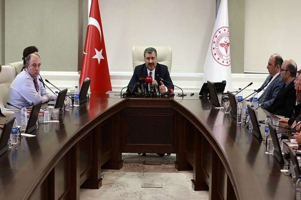Sağlık Bakanlığı Koronavir&uuml;s Bilim Kurulu bug&uuml;n Sağlık Bakanı Fahrettin Koca