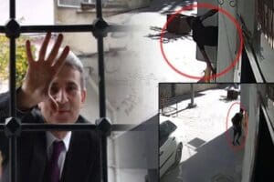 Batman'da cami tuvaletinin penceresinden, yaklaşık 25 santimlik korkuluk demirlerinin arasından