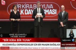 CHP Genel Başkan Başdanışmanı Deniz Demir, d&uuml;n akşam 'Bir Kira
