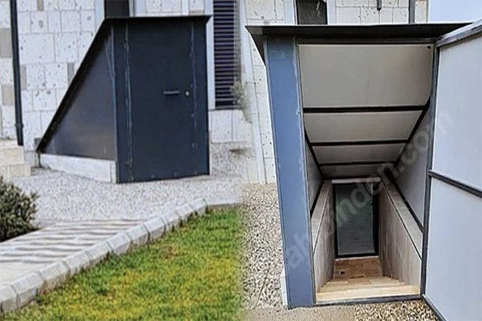 İzmir'de bir villanın bodrum katı i&ccedil;in kiralık ilanı verildi. 100