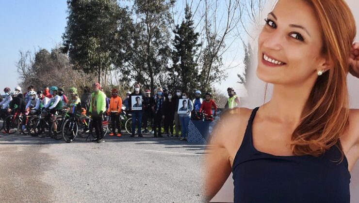 Bisikletçiler Kazada hayatını kaybeden Zeynep Aslan için bir araya geldiler