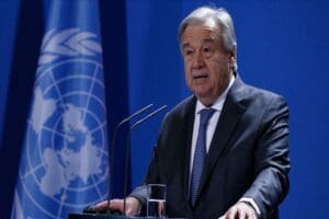 &nbsp; Birleşmiş Milletler (BM) Genel Sekreteri Antonio Guterres&rsquo;in Ukrayna tahılının