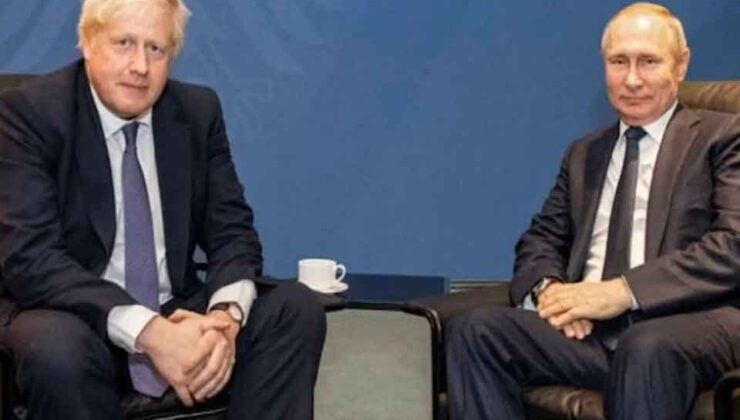 Boris Johnson: Putin beni füze atmakla tehdit etti