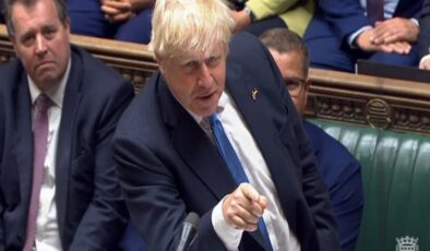 Boris Johnson, Terminatör repliğiyle veda etti