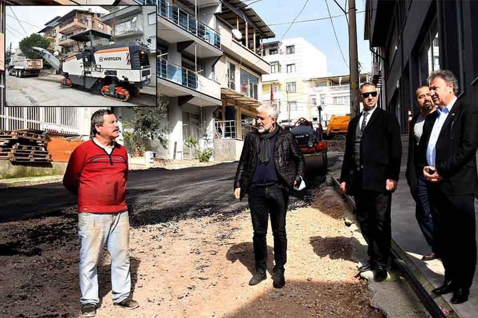 İl&ccedil;edeki yolları ve ulaşımı daha konforlu hale getirme hedefi doğrultusunda
