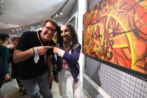 Bornova Belediyesi bu yıl Ressam Seba Uğurtan Genel Direkt&ouml;rl&uuml;ğ&uuml;nde, &lsquo;Domino