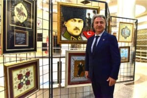Gazi Mustafa Kemal Atat&uuml;rk, ebediyete intikal edişinin 84. Yılında Bornova'da