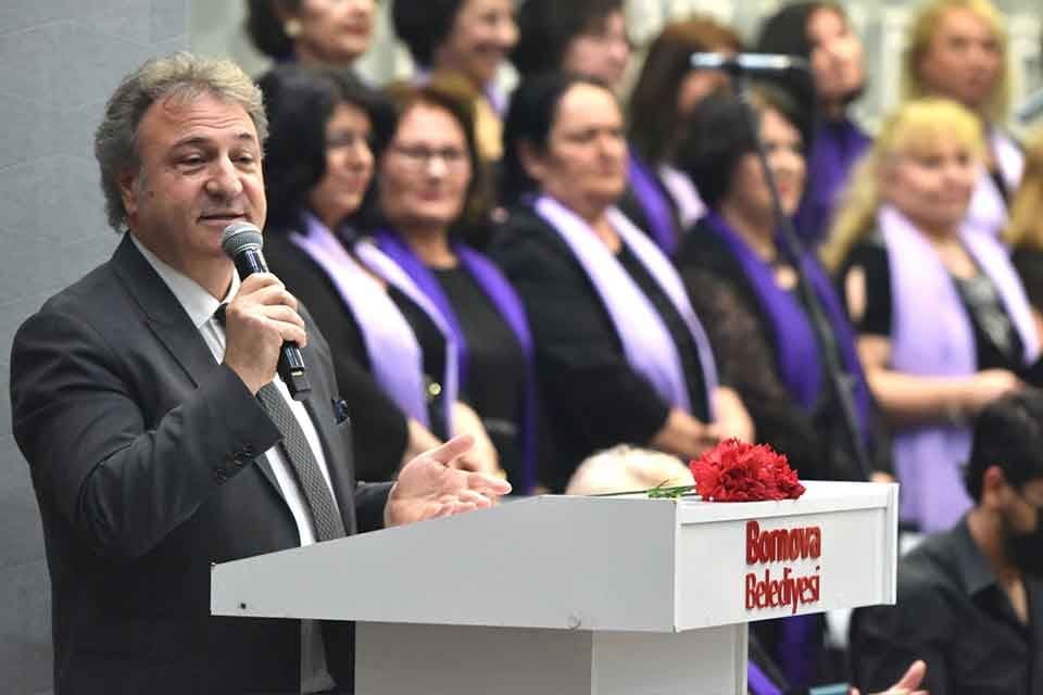 8 Mart D&uuml;nya Emek&ccedil;i Kadınlar G&uuml;n&uuml; Bornova&rsquo;da birbirinden anlamlı etkinliklerle