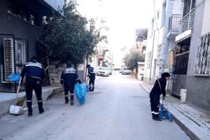 Bornova Belediyesi'nin Barbaros Mahallesi’nde başlayıp, Kazım Dirik Mahallesi ile devam