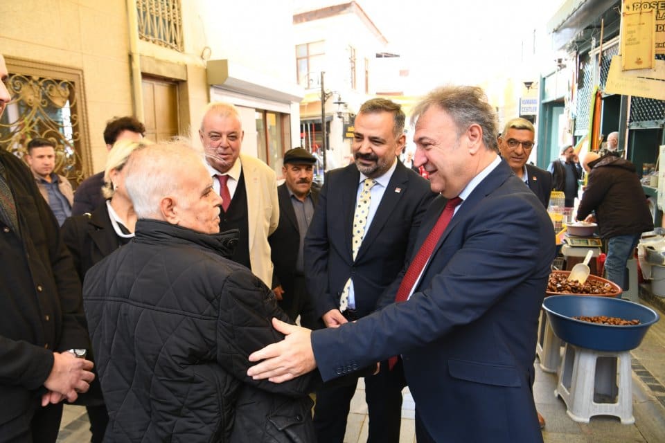 CHP İzmir İl Başkanı Şenol Aslanoğlu, Bornova Belediye Başkanı Dr.