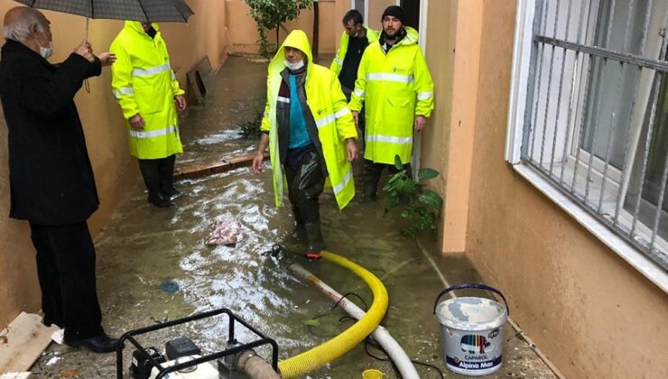 Bornova’da sel alarmı… Başkan İduğ: 'Tüm imkanlarımızı seferber ettik'
