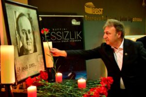 Bornova Belediyesi Gazeteci-Yazar Uğur Mumcu’yu katledilişinin 28. yılında, Şiir ve