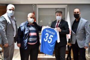 Bornova Kul&uuml;pler Birliği&rsquo;nin ge&ccedil;tiğimiz ay g&ouml;reve gelen y&ouml;netimi ilk ziyaretini