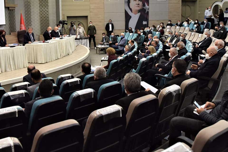 Bornova Belediyesi Şubat ayı olağan meclis oturumu Belediye Başkanı Mustafa