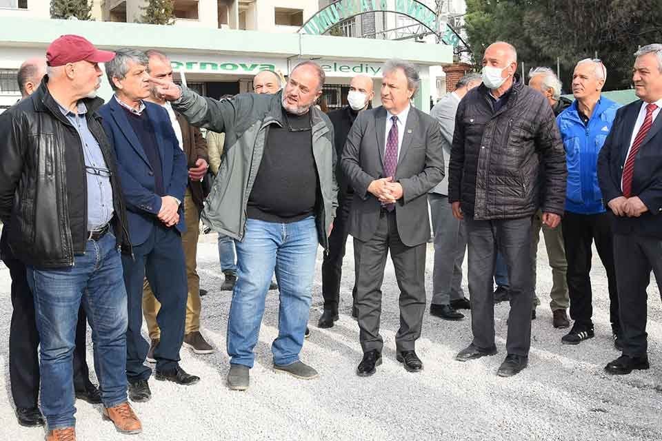 Bornova Belediyesi, il&ccedil;enin simgelerinden olan Şehir Stadı&rsquo;nı yenilemek &uuml;zere &ccedil;alışmaları