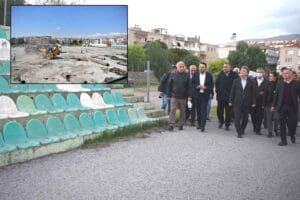 &nbsp; Bornova Belediyesi Yusuf &nbsp;Tırpancı Sahası&rsquo;nın ardından il&ccedil;enin simgelerinden olan