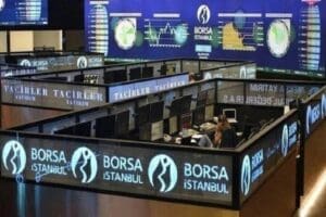 Borsa İstanbul'da BIST 100 endeksi, g&uuml;ne y&uuml;zde 1,55 artarak 3