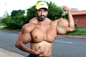 Brezilyalı Hulk olarak tanınan ve Instagram'da da olduk&ccedil;a pop&uuml;ler olan