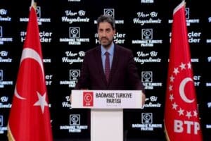 Millet ittifakına katılması g&uuml;ndemde olan BTP'nin S&ouml;zc&uuml;s&uuml; Emre Polat, "Olumsuz