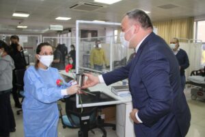 Buca Belediyesi, 14 Mart Tıp Bayramı&rsquo;nda il&ccedil;edeki sağlık emek&ccedil;ilerini unutmadı.