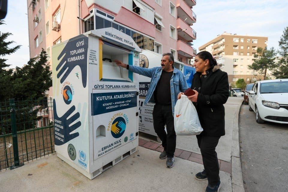 Buca belediyesi ve BM M&uuml;lteciler Y&uuml;ksek Komiserliği işbirliği ile hayata