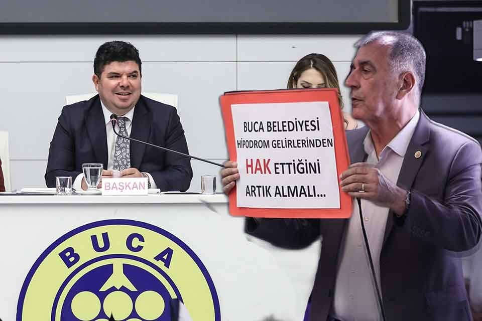 Buca Belediyesi Mayıs ayı olağan meclis toplantısı Meclis Toplantı Salonu'nda