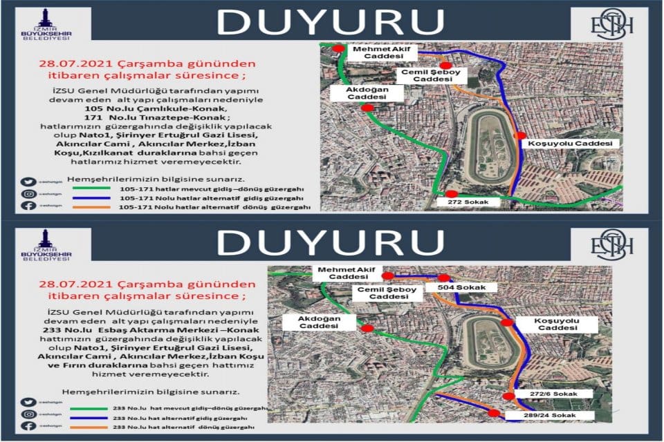 İZSU Genel M&uuml;d&uuml;rl&uuml;ğ&uuml;'n&uuml;n Buca&rsquo;da s&uuml;rd&uuml;rd&uuml;ğ&uuml; su baskınlarını &ouml;nlemeye y&ouml;nelik &ccedil;alışma