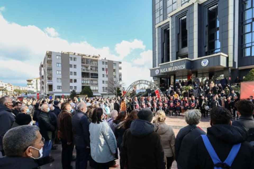 İstiklal Marşı&rsquo;nın milli marş olarak kabul edilişinin 101. yılında Buca