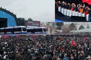 İzmir B&uuml;y&uuml;kşehir Belediye Başkanı Tun&ccedil; Soyer, Buca Metrosu&rsquo;nun yapım ihalesine