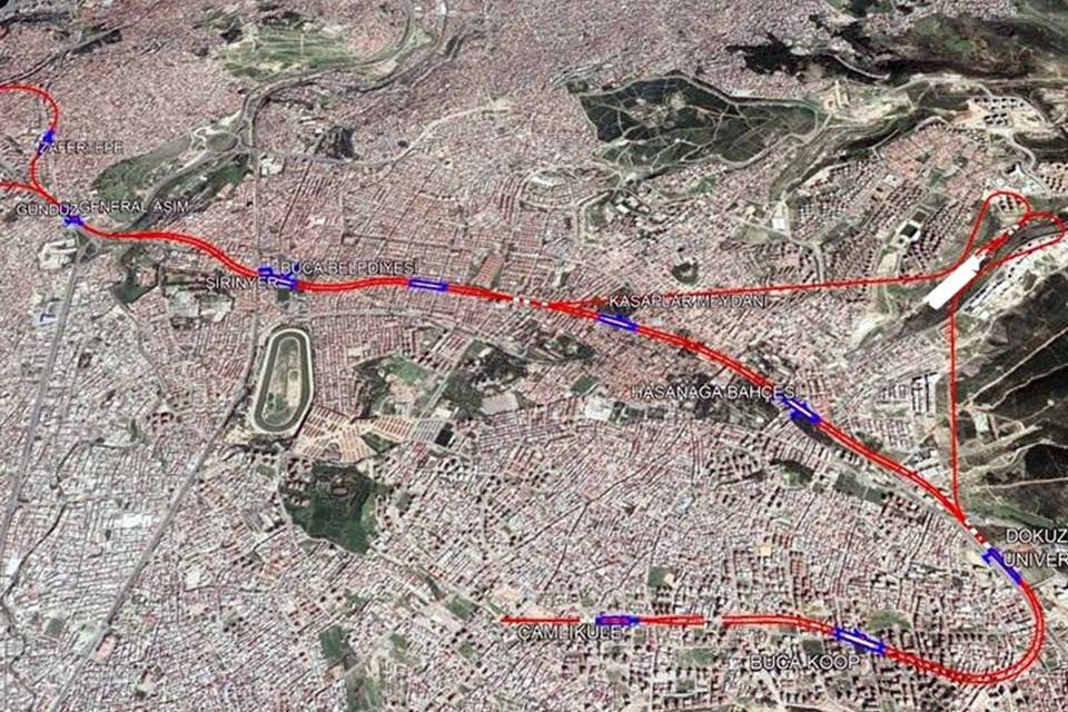 İzmir Büyükşehir Belediyesi’nin kent içi toplu ulaşımda rahatlama yaratacak Buca