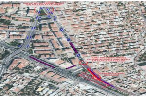 İzmir B&uuml;y&uuml;kşehir Belediyesi, Buca metrosunun yapımını s&uuml;rd&uuml;r&uuml;yor. Hattın yapım &ccedil;alışmaları