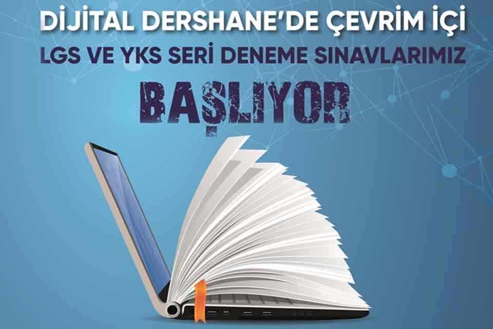 BUCA Belediyesi Dijital Dershane&rsquo;de, Liselere Giriş Sınavı (LGS) ve Y&uuml;ksek&ouml;ğretim