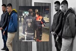 Şanlıurfa&rsquo;da, yardım kuruluşlarına ait kıyafetleri giyerek, riskli g&ouml;r&uuml;ld&uuml;ğ&uuml; i&ccedil;in boşaltılan
