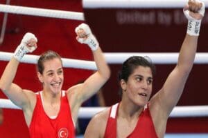 2020 Tokyo Olimpiyat Oyunları'nda milli boks&ouml;r&uuml;m&uuml;z Buse Naz &Ccedil;akıroğlu, 51